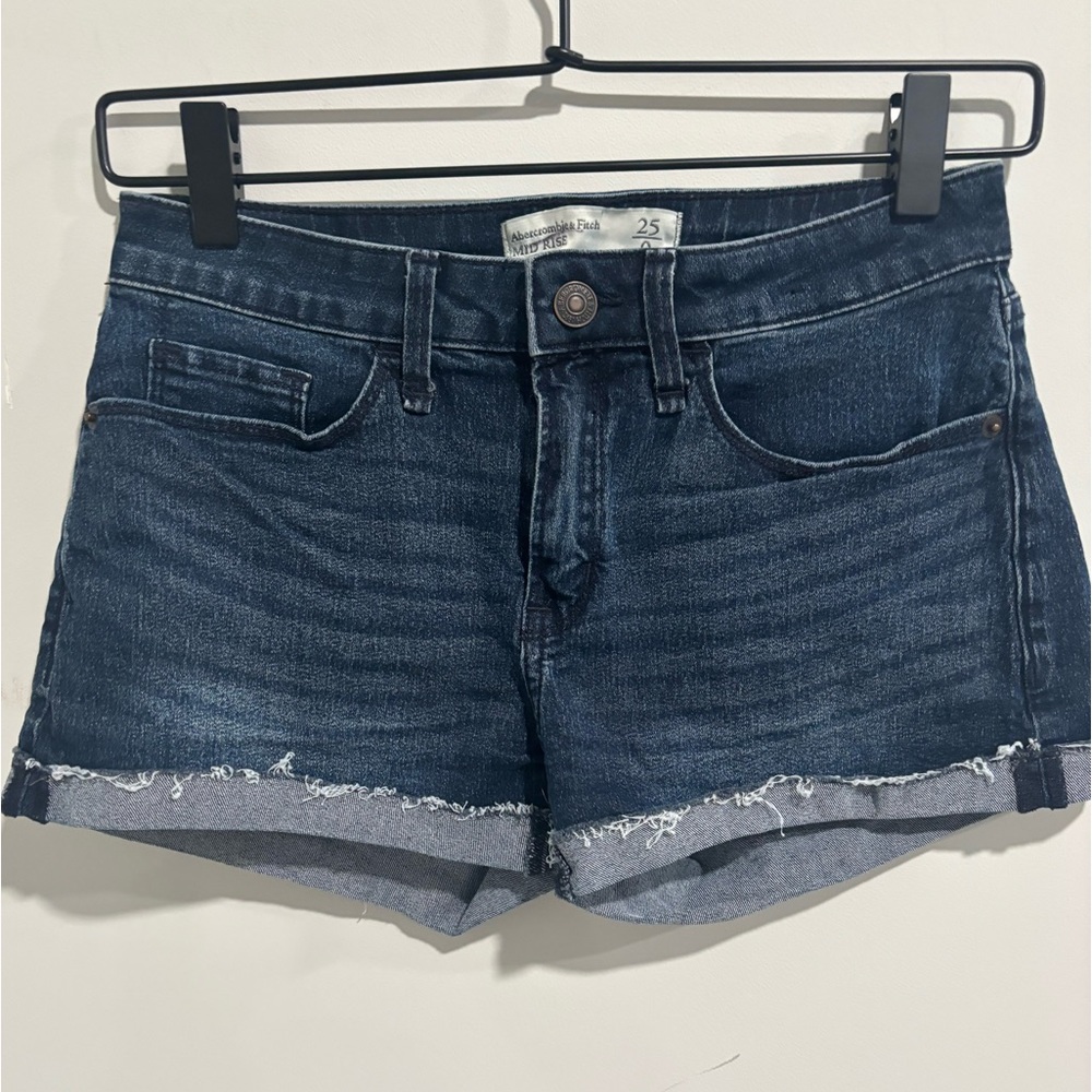 Abercrombie jean shorts.
